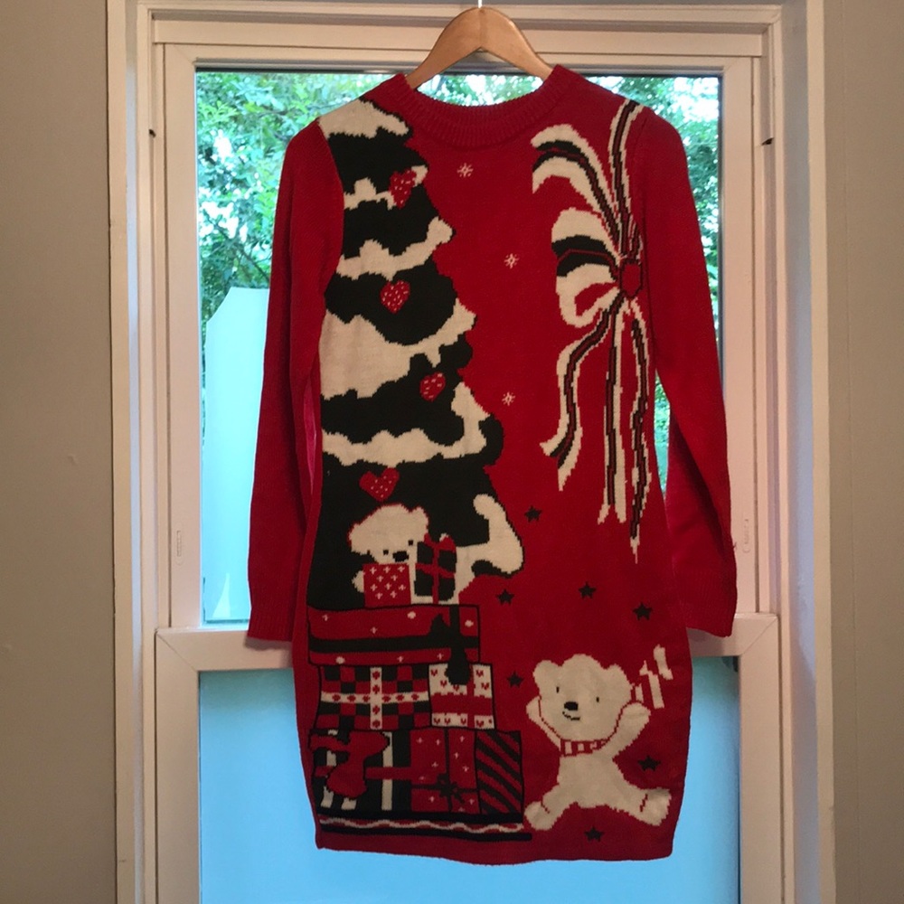 Christmas Sweater Dress